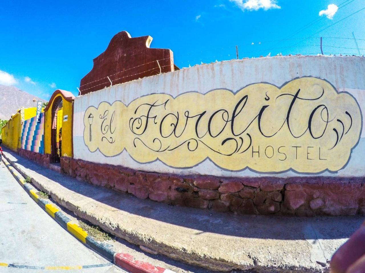 El Farolito Hostel Tilcara Exteriör bild